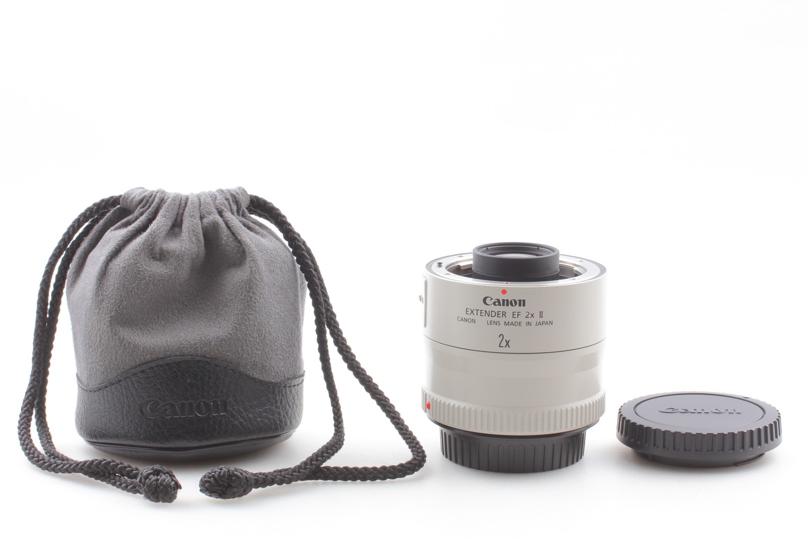 [Top MINT w/Case] Canon Extender EF 2x II Teleconverter for EF mount From JAPAN