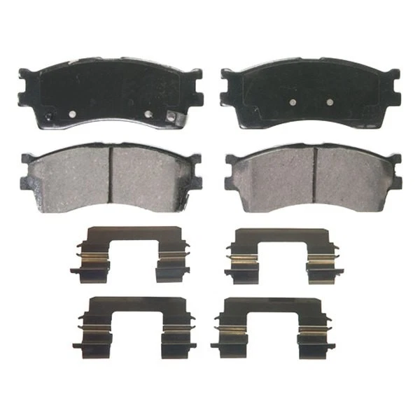 For Kia Sephia 2000-2001 Wagner ZD889 QuickStop Ceramic Front Disc Brake Pads - Image 2 of 3