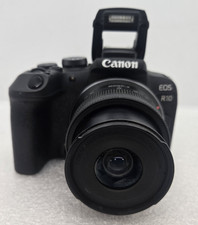 Canon EOS R10 Mirrorless Camera Black Lens RF-S 18-45mm FAST FREE SHIPPING a