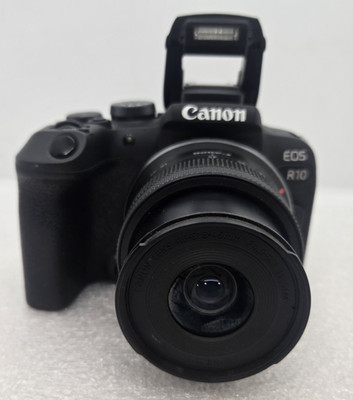 Canon EOS R10 Mirrorless Camera Black +Lens RF-S 18-45mm FAST FREE SHIPPING a