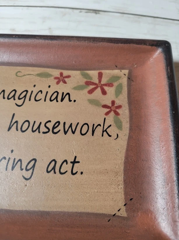 Michelle Kildow Decorative Tray- My Husband Is A Magician - Image 4 of 4
