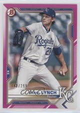 2021 Bowman Prospects Fuchsia Border 188/299 Daniel Lynch #BP-54 e6r
