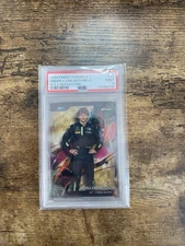 Andrea Kimi Antonelli 2024 Topps Finest F1 Gold Refractor /50 RC SSP F1 PSA 9