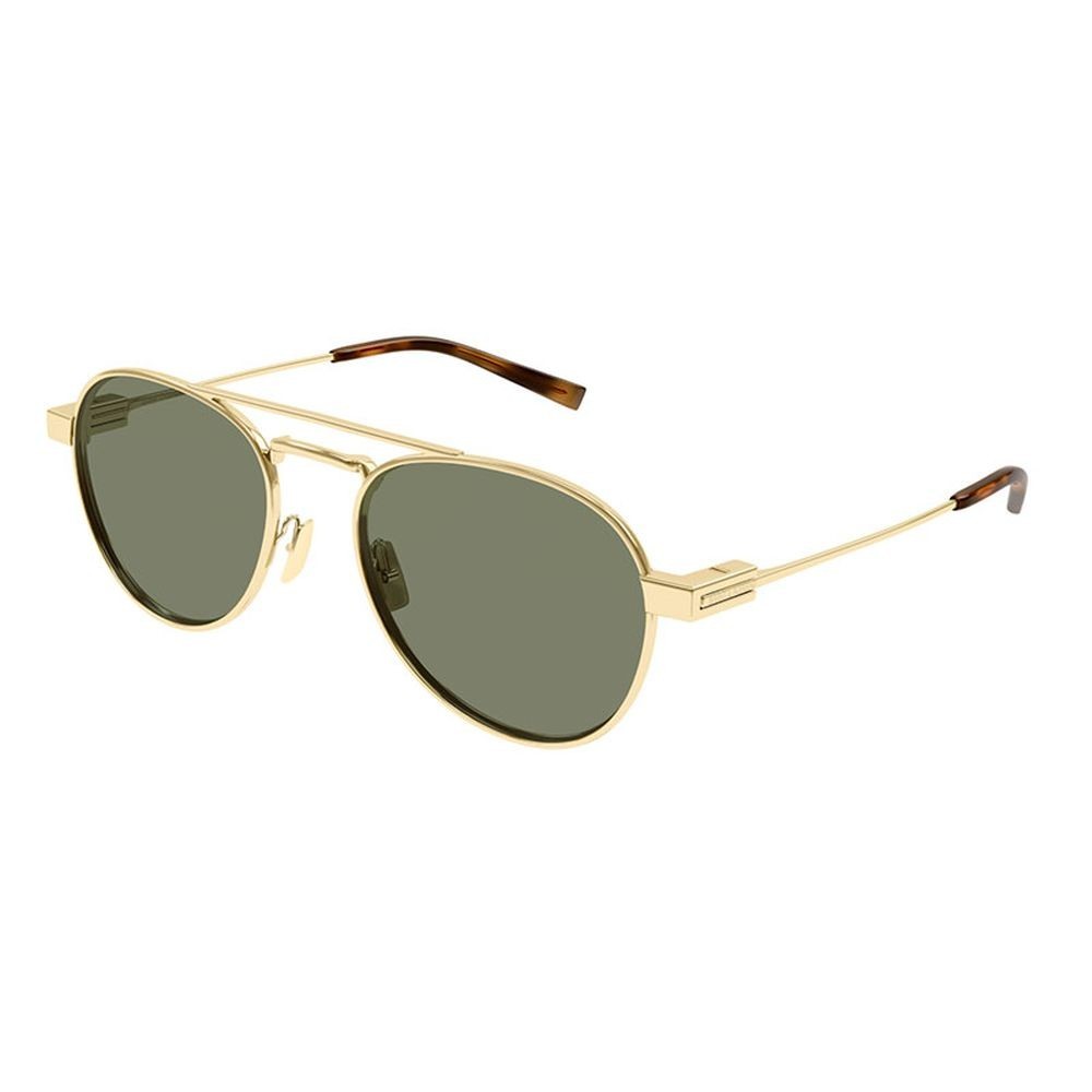 NUOVI OCCHIALI DA SOLE SL708 003 SAINT LAURENT UOMO ROTONDI ORO OCCHIALE