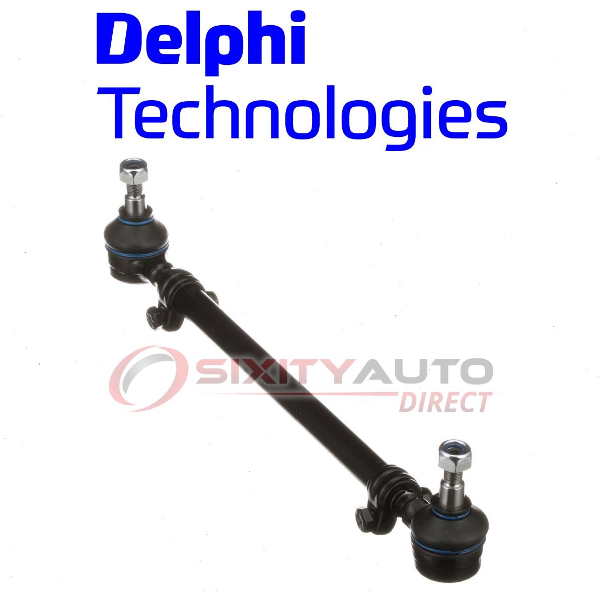 Delphi Steering Tie Rod End Assembly for 1973-1980 Mercedes-Benz 450SEL Gear xb