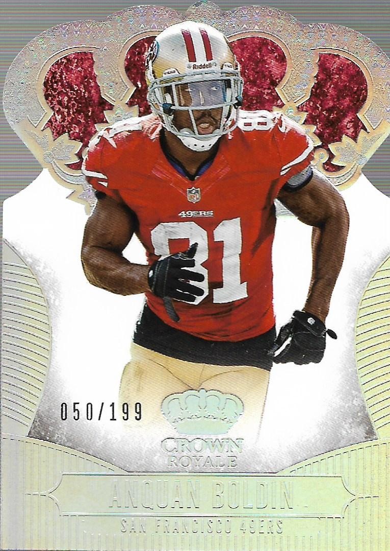 2013 Crown Royale Silver Holofoil #9 Anquan Boldin /199 - FB