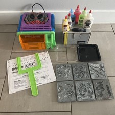 Vintage Creepy Crawlers Toymax Workshop Spider Oven Bug Maker w/ Molds Goop