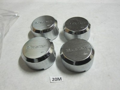 NO KEYS 4 Locks Master Padlock High Security Puck Round