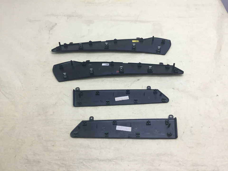 Jaguar XF painel dianteiro porta traseira moldura acabamento tampa conjunto de 4 peças 16 - 19 :O - Imagem 4 de 4