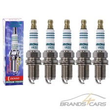 5x DENSO ZÜNDKERZE IRIDIUM TOUGH FÜR AUDI 80 B4 S2 RS2 90 B3 2.0 2.3