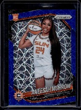 2025 Panini WNBA Prizm #146 Aneesah Morrow Rookie Blue Velocity Variation RC