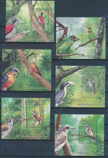 XE74752 Sri Lanka animals fauna flora birds sheets XXL MNH