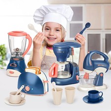 Mini Household Appliances Kitchen Toys, Pretend Play for Kids Girls Boys Gifts