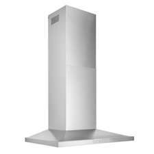 Broan-NuTone 30" Low-Profile Pyramidal Chimney Range Hood with LED ,450 Max CFM