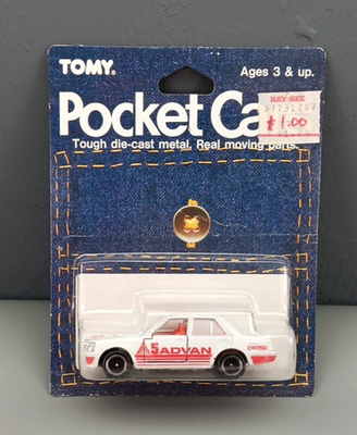日本製 トミカ 三菱 ランサーターボ 輸出 Pocket Cars 日本製 トミカ