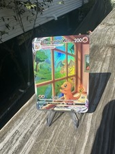 Imagen de Pokémon TCG Charmander & Charizard *Fan Art* Full Art Holo