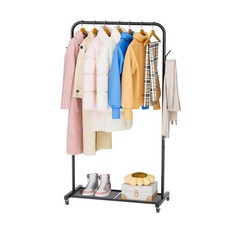 SINGAYE Clothes Rack Garment Coat Drying Clothing Racks Metal Freestanding f...