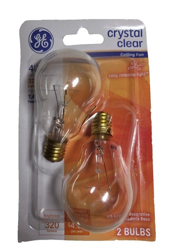 GE appliance 電球 40W A15 2個セット　90957 GE appliance 電球 40W A15 2個セット 90957 - メルカリ