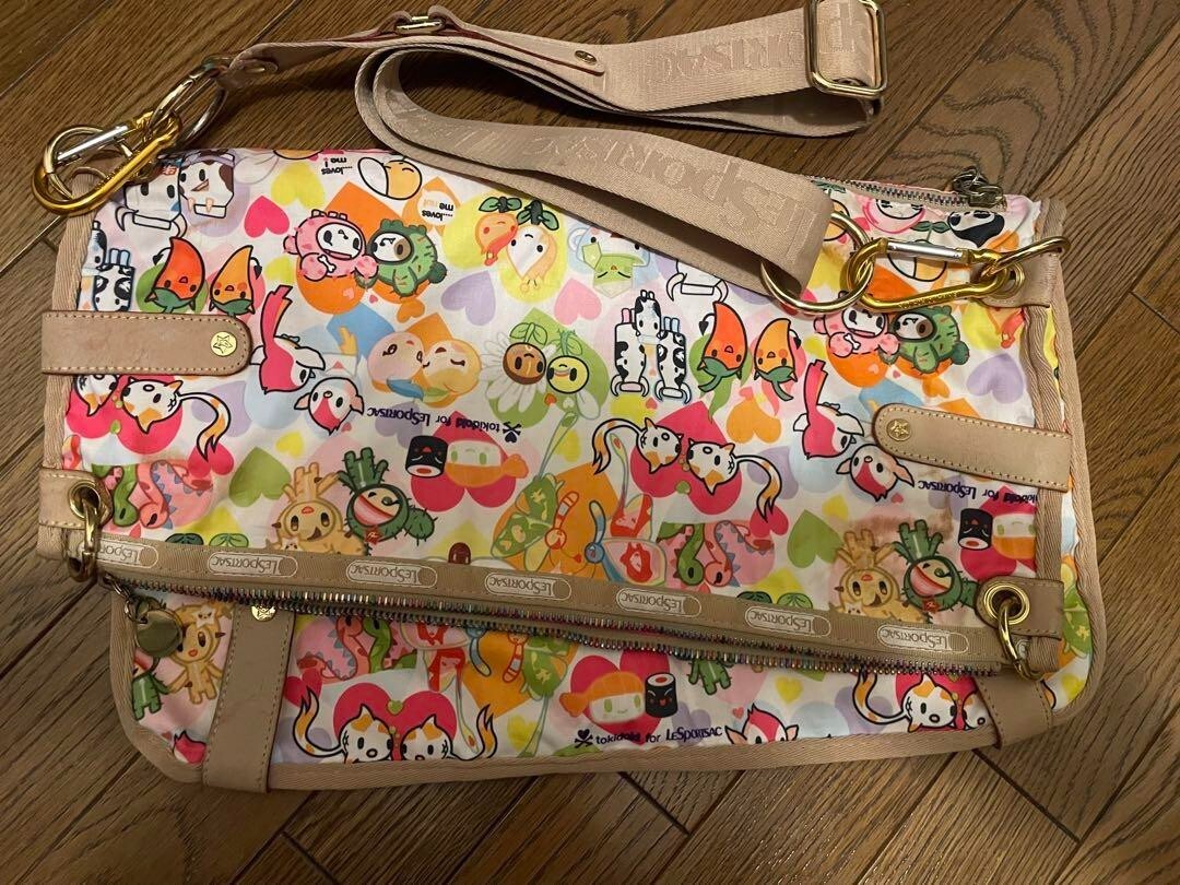 LeSportsac tokidoki Heart Crossbody Bag Women Multicolor Nylon