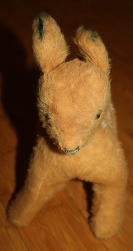 Steiff? Ciervo cervatillo mohair peluche animal de peluche sin etiqueta de oreja juguete Bambi 11" - Imagen 2 de 10