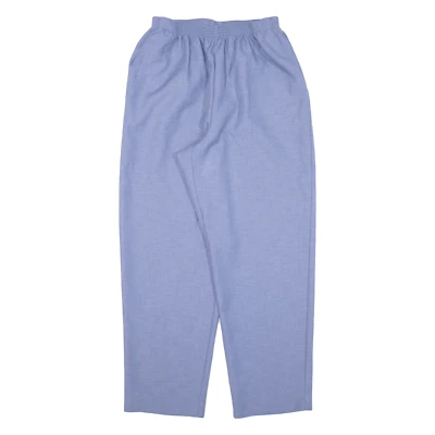 Alfred Dunner Pantalons Femmes Bleus Détendus Évasés W25 L27 - Photo 1/4