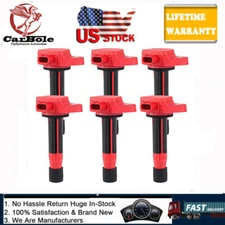 6pcs Ignition Coils For 2008-2016 Honda Odyssey Pilot 3.5L UF603