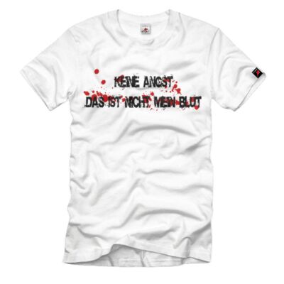 This Is Not My Blood Blood Donation Halloween Rampage Splater T Shirt #1881