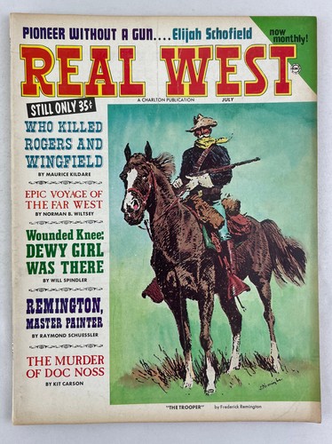 Real West Magazine, Vol. 11 (Part 1), 1968, Vintage Western History, Lot of 6 - Picture 17 of 24
