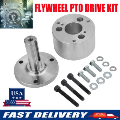 MOTIVEMYSTIQUE Universal For Predator 670 V-twin Engine Flywheel PTO Drive Shaft Kit Steel US