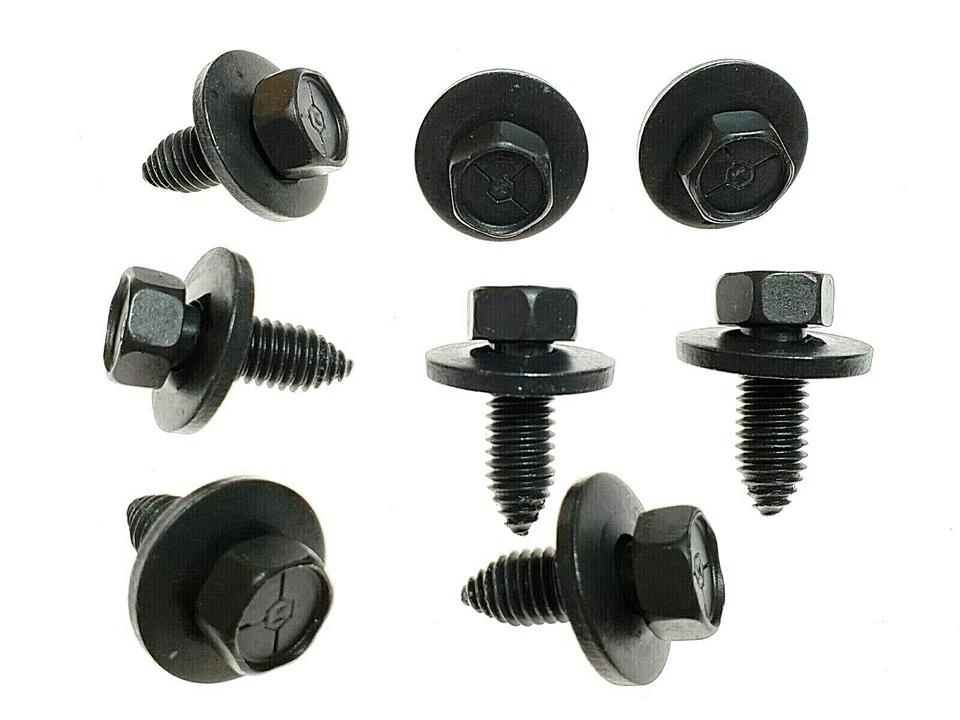 64-72 GM GTO 442 Chevelle Cutlass Skylark GSX capó bisagra herrajes pernos 8 piezas FU  Foto 2 de 4