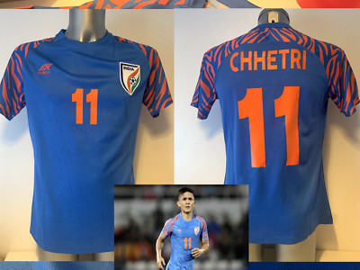 Sunil Chhetri Jersey India National Team Jersey 5x7 Inches - Main Image