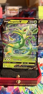 Serperior V 007/195 Swsh12: Sword & Shield Silver Tempest Holo NM ENG Pokemon