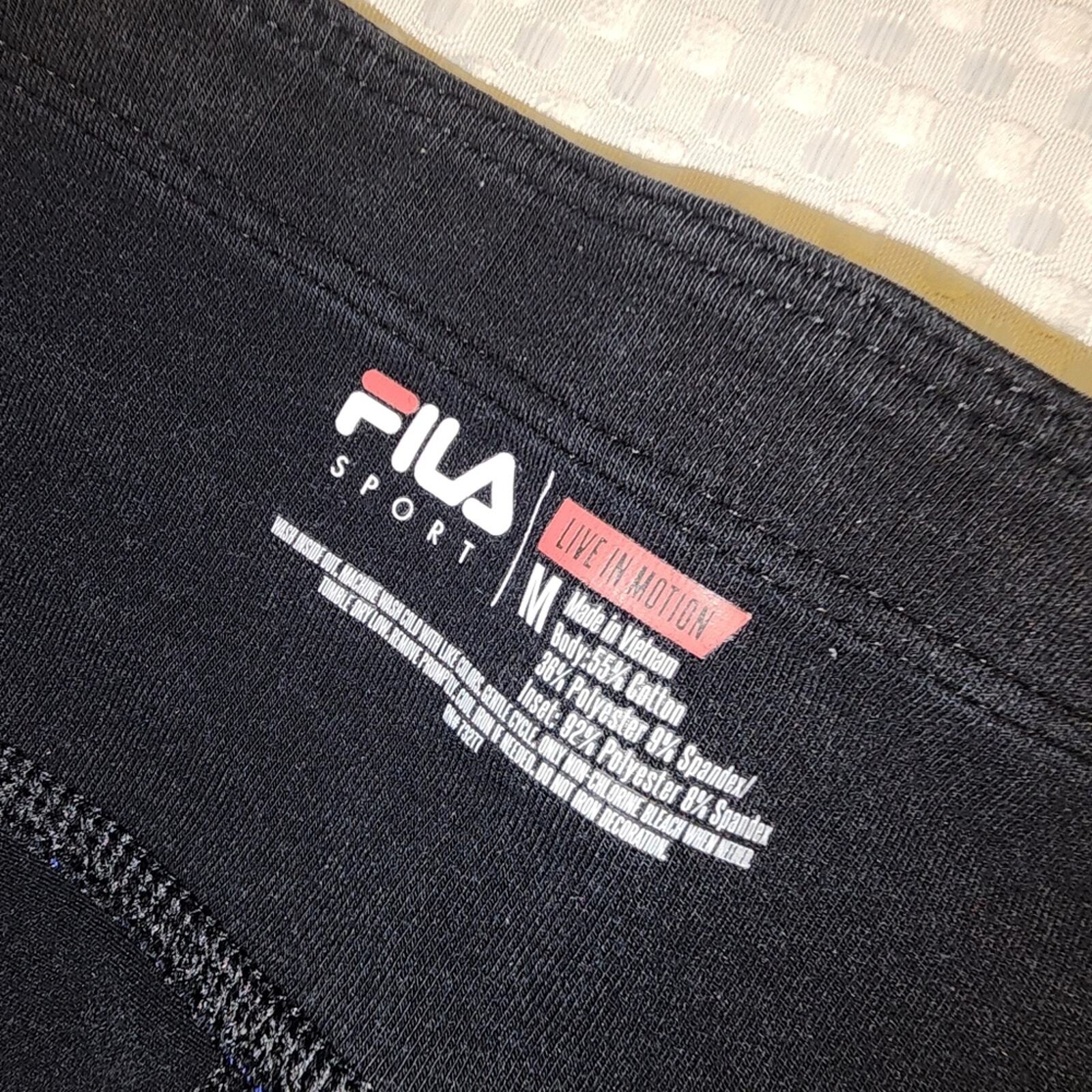 FILA EUC PANTALONCINI DA GINNASTICA DONNA TAGLIA M