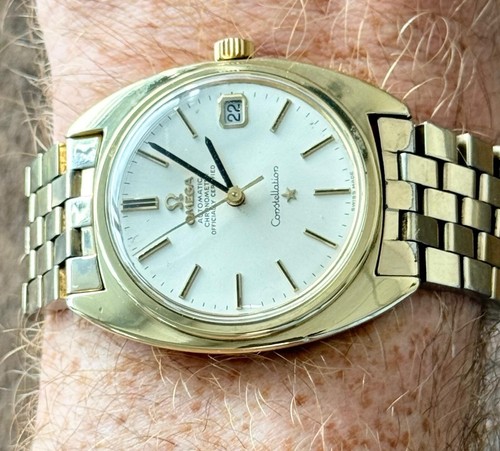 Omega Constellation 14k Automatic Watch Vintage Men's 1969, Warranty + Serviced - Picture 3 of 14