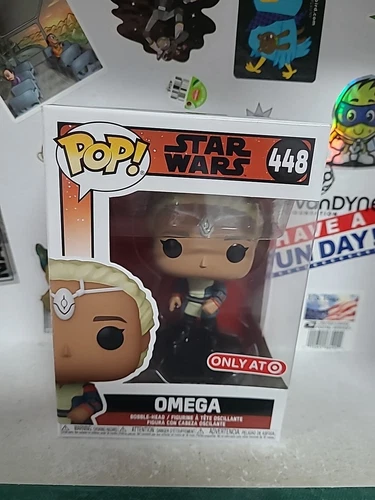 Funko Pop! Star Wars Omega #448 (Target Exc) Vinyl Figure