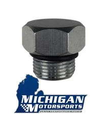 ICT Billet Oil Level Sensor Hole Plug for LS Oil Pans 4.8L 5.3L 5.7L 6.0L 6.2L