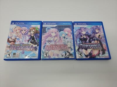 Hyperdimension Neptunia ReBirth 1, 2, and 3 (Sony PlayStation Vita PS) CIB NEW 2