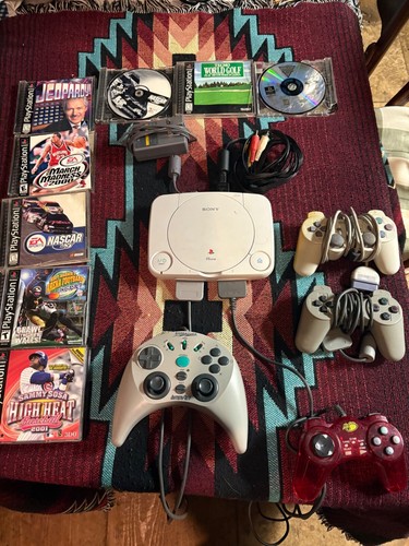Sony PlayStation 1 (PS1) Slim PSone Console Bundle W/Controller, Game ...