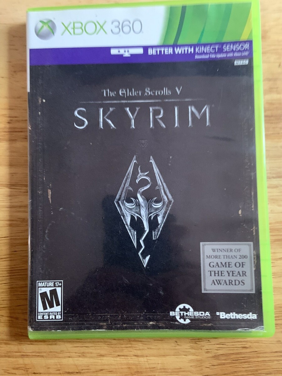 The Elder Scrolls V: Skyrim (Xbox 360, 2011) Game Of The