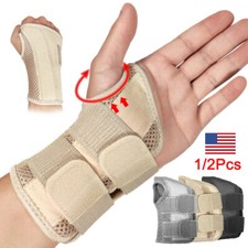 Wrist Brace Support Hand Sprain Carpal Tunnel Arthritis Sport Running Left Right