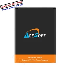 High Capacity 4520mAh Displaceable Lithium Battery for LG Stylo 2 LTE L82VL NEW