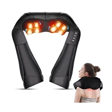 Shiatsu Neck and Back Massager with Heat,Electric Shoulder Massager... Fast Ship