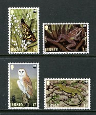 JERSEY 507-510, 1989 WORLD WILDLIFE FUND, MNH (JER448)