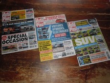 A VOIR !!! LOT 3 ANCIENS MAGAZINES " AUTO PLUS " 2019