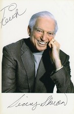 SIDNEY SHELDON AUTOGRAPH, Deceased, WRITER & PRODUCER, 