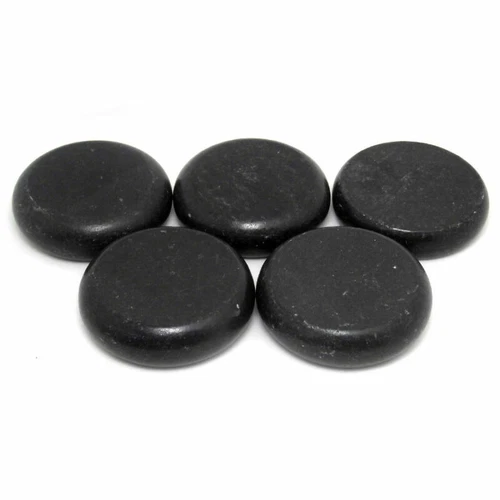 12PCS Hot Massage Stone Basalt Stones Kit Set Rock SPA Oiled Massager 8*8CM - Picture 6 of 7