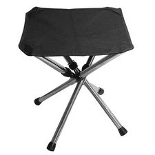 Lightweight Camping Stool Aluminum Small Folding Camping Chair with Carry Bag