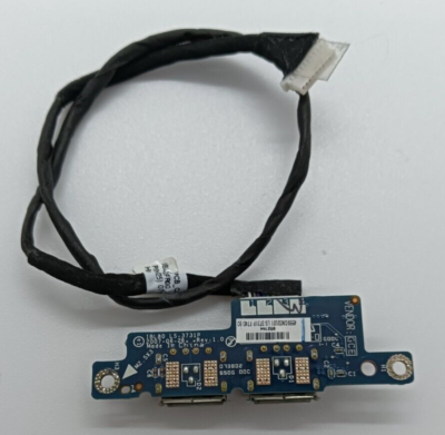 HP Presario G7000 C700 USB Ports Board LS-3731P DC02000FR00 UK - Main Image