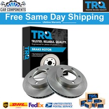 TRQ New Front Brake Rotors Set For 1976-1993 Ford Bronco F100 F150