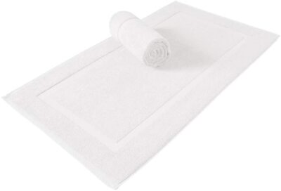 HOTEL BADEZIMMERMATTE 100 % BAUMWOLLE MODERNE BADEZIMMERHANDTUCHMATTE 50X70CM WEICH & SAUGFÄHIG